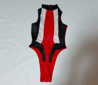 19 レオタード（ハイネック） LEOHEXハイレグのハイネックレオタードです