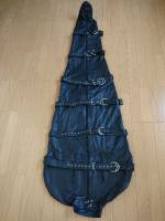 ６３　本革スリープサック　身長１８５㎝位まで対応可能　拘束感を味わいたい方やレザー好きさｎにお勧めこちらは有料アイテムとなります