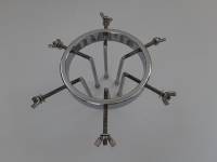 93 ステンレス製アナル拡張器貫通式（リング直径11㎝）より被虐感を味わいたいなら