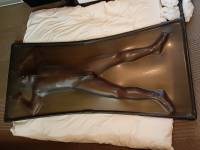 94 リバーシブルバキュームベッド（Kurage製）黒トランス面と飴色面どちらも体感出来ます（こちらは有料オプション￥3、000）です